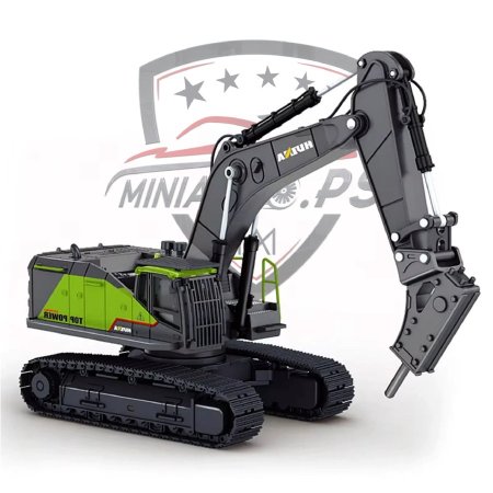 حفار حديد huina DRILL EXCAVATOR قياس 1/50